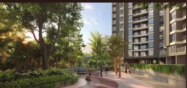Children's play area at Mangalam Momento Moshi — family lifestyle amenity