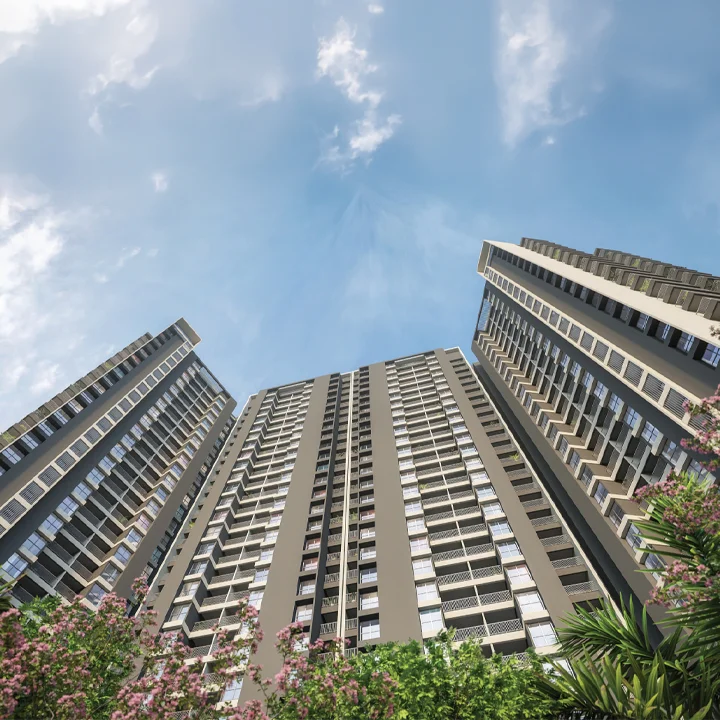 Tower elevation – Mangalam Momento Moshi